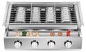 Merkloos Weber Gasgrill met 4 branders en Verstelbare Hoogte