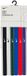 NIKE Flex Classic Headbands 6pk - Blauw, rood