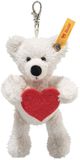 Steiff Pendant Lotte Teddy Bear Love 12cm White