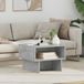 vidaXL Salontafel Beton Grijs 48 x 46 x 35 cm Bewerkt Hout