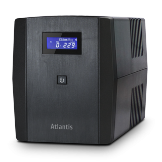 Atlantis OnePower S1200 - UPS - 1200VA - Tower - Zwart