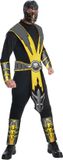 Rubie's Mortal Kombat Scorpion Kostuum voor Heren - Zwart - One Size