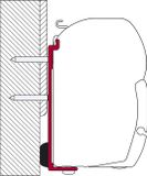 Fiamma Fleurette Kit F45 Zilver Aluminium 300 cm