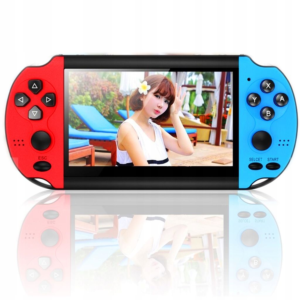 R2 INVEST X7 Retro MP5 Mini Draagbare Console Game Oortelefoon Speelgoed SUPER CADEAU