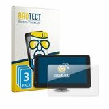 BROTECT Screenprotector 3 Stuks voor geekmaxi SD7293A 7" Beschermglas transparant