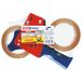 tesapack Strong Pakkettape Afroller - Set met 2 x PVC Taperollen