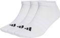 adidas Cushioned Essentials Low Cut 3 pary Wit - Maat 31-33