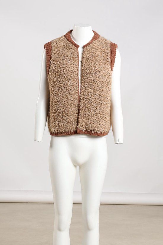 Nukus Lana Gilet Mouwloos Bruin S