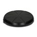 elastoREuse Pizzabox 'ToGo' - boîte de conservation sans BPA pour pizza - boîte en plastique réutilisable en matériau recyclable - boîte pratique pour usage privé et restauration - noir