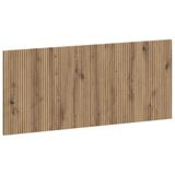vidaXL - Wandgemonteerd - Hoofdbord - ARNHEM - Artisanaal - eiken - Bewerkt - hout