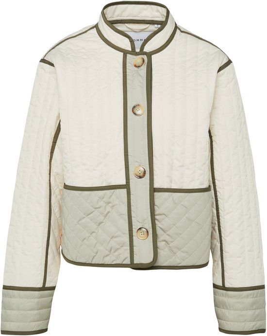 comma s.Oliver Outdoor-Jacke für Damen, crème, Größe L