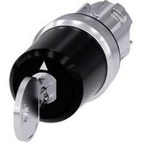 Siemens 3SU10505BM010AA0 3SU1050-5BM01-0AA0 Sleutelschakelaar 2 x 45 ° IP66, IP67, IP69/IP69K 1 stuk(s) Piece