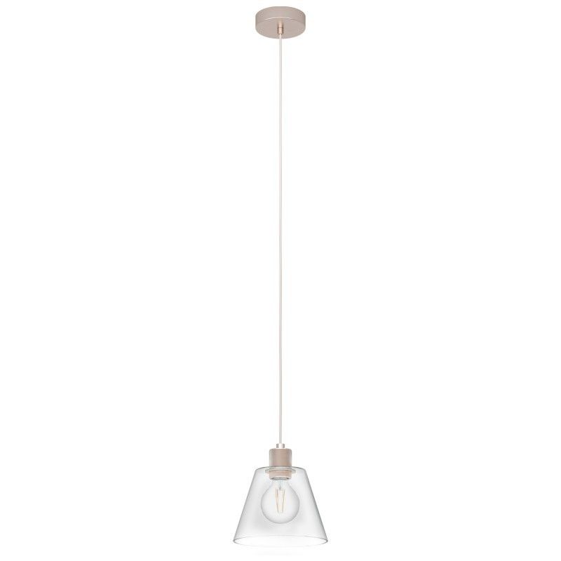 EGLO Copley Hanglamp - Roségoud - E27 - 110cm