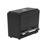 Mind Reader Strodispenser, zwart, 4,5 x 9,25 x 7