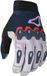 Macna Chameleon 1, gants, couleur: Gris Clair/Bleu/Rouge, taille: S
