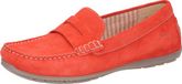 Sioux CARMONA-700 Instappers Dames Suède Rood Maat 38