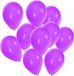 Bellatio Decorations party ballonnen - 100x stuks - paars - 27 cm - verjaardag