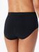 Schiesser Slip Retro - Classic Seamless Zwart/Wit Dames 2 Stuks