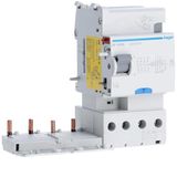 Hager BF464N differentieelblok type AC, voor M/N, 4P, 63A, 300mA