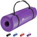 Tapis de yoga antidérapant 10 mm avec sac de transport