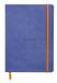 Rhodia Softcover Notitieboek – A5 – 160 Bladen – Gelijnd – Ivoorkleurig Papier 90 g/m² – Met Elastieksluiting - Saffier