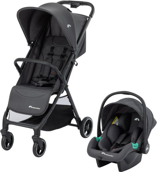 Bebeconfort Azur Duo Buggy - Inclusief autostoeltje - 0-3 jaar (0-15 kg) - Mineral Graphite