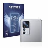 Savvies Screenprotector voor Xiaomi 12T Pro (ALLEEN Camera Lens) - 6 Stuks