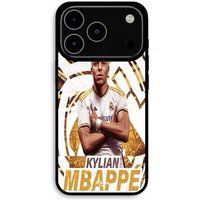 Maniacase Coque Pour iPhone 17 Pro Kylian Mbappe Real Madrid wallpaper celebration