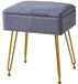 Pouf bleu