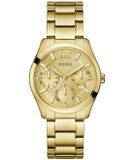 Guess Zoe GW0760L2 Horloge - Staal - Goudkleurig - Ø 38 mm
