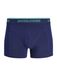 JACK & JONES Boxershorts 'JACAaron' navy / groen / zwart / wit