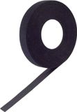 BKL Electronic PRO Klittenband Paddenstoel (l x b) 10 m x 16 mm Zwart 1 stuk(s)