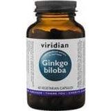 Viridian Ginkgo Biloba Extrait de feuille standardisé (60) Caps. végétales 145 g
