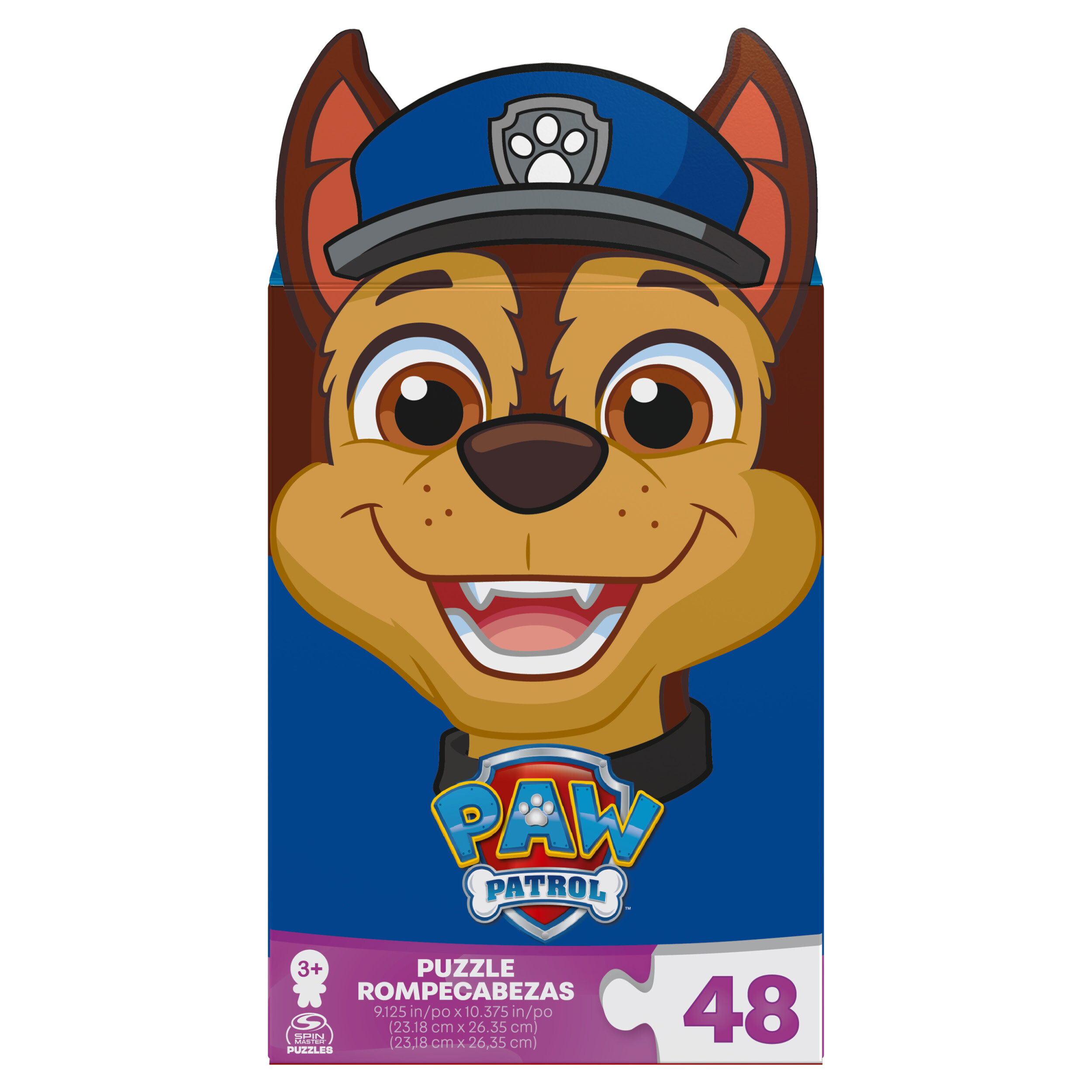 PAW Patrol 48-delige puzzel in schattige cadeauverpakking met oor Chase Marshall Skye Everest Rubble Ryder PAW Patrol-puzzels