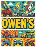 Owen Personalized Coloring Book
