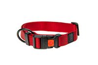 Karlie Art Sportiv Plus verstelbare hondenhalsband, maat L, 45-65 cm, breedte 25 mm, rood
