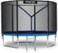 Neo-Sport Trampoline de jardin 6ft/183cm avec filet de sécurité et échelle