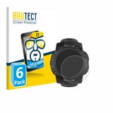 BROTECT - Screenprotector voor Garmin Instinct 3 Tactical AMOLED Edition (50 mm) - Folie Beschermfolie transparant 6 Stuks