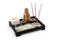 L.ZEN P/kaars 20 x 16 cm 841415