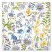 Homéa, Set van 20 papieren servetten, 3-laags, 33 x 33 cm, lentebloemen