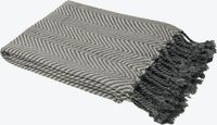 Riva Home Brasilia Throw plaid - 180x140 cm - Charcoal
