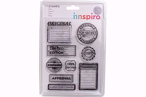 INNSPIRO Acrylstempel, transparant, klein (17347)