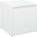 vidaXL boîte de rangement avec tiroir 40,5x40x40 cm bois traité blanc