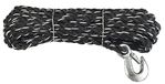CONNEX PP zwijana lina uniwersalna 3-żyłowa, 14 mm × 10 m, biała/czarna, hak