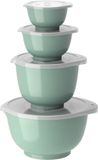 Rosti Margrethe Beslagkom Set - 8 Delig - 0,25, 0,5, 1,5 en 3 L - Nordic Green (Groen)