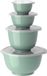 Rosti Margrethe Beslagkom Set - 8 Delig - 0,25, 0,5, 1,5 en 3 L - Nordic Green (Groen)