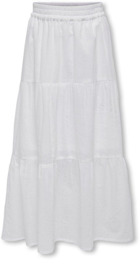ONLY KIDS ONLY KOGMALENE Lange Rok Katoen Plisse Cloud Dancer 158