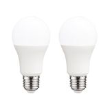Pak CALIDA Pak 2 x lampen LED standaard E27 10 W licht (3000 K) 806 lm.