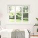 Syfax Venetiaanse jaloezie Wit 130 x 155 cm 25 mm Aluminium