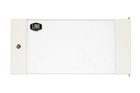 Deur LINK Deur van veiligheidsglas met slot voor kasten LINK 6U LK1907UGF grijs